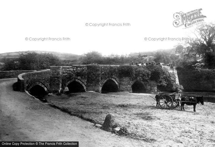 Photo of Lostwithiel, The Bridge 1892