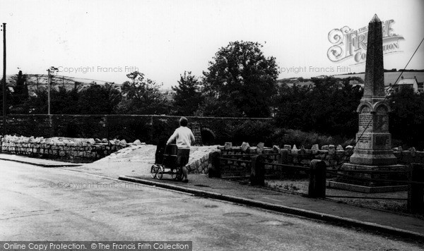 Photo of Lostwithiel, The Memorial And Old Bridge c.1960