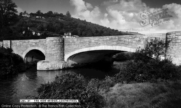 Photo of Lostwithiel, The New Bridge c.1955