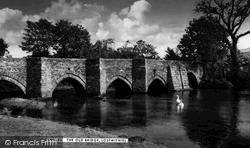 The Old Bridge c.1955, Lostwithiel