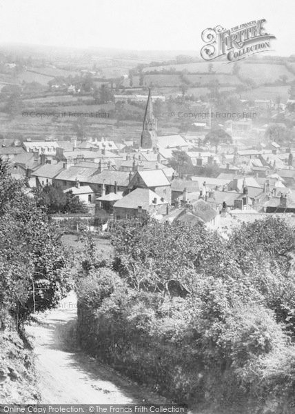 Photo of Lostwithiel, Town And St Bartholomew's Church 1893