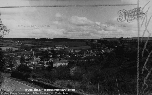 Photo of Lostwithiel, View From West c.1955