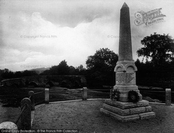 Photo of Lostwithiel, War Memorial 1922