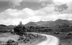 The Reeks From Glencare c.1950, Lough Caragh
