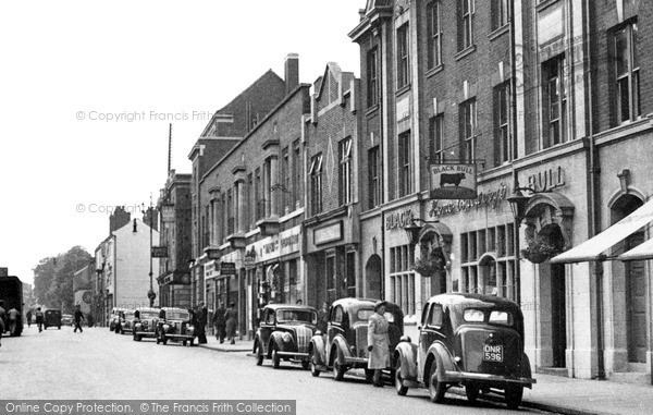 Photo of Loughborough, High Street c.1955
