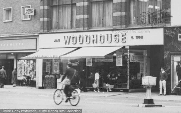 Photo of Loughborough, Jas Woodhouse And Son Store c.1965