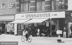 Jas Woodhouse And Son Store c.1965, Loughborough