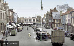 Market Place c.1950, Loughborough
