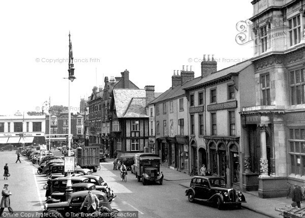 Photo of Loughborough, Market Place c.1955