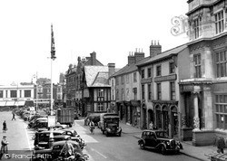 Market Place c.1955, Loughborough