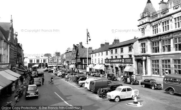 Photo of Loughborough, Market Square c.1960