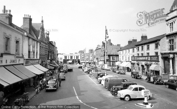 Photo of Loughborough, Market Square c.1960
