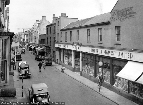 Photo of Loughborough, Market Street c.1955