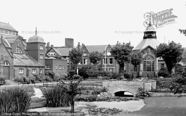 Photo of Loughborough, Queen's Park c.1955