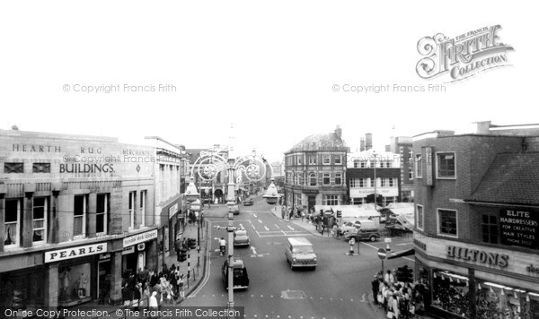 Photo of Loughborough, Swan Street c.1965