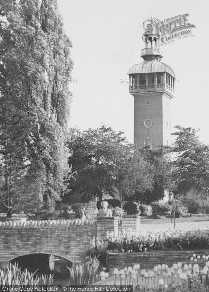 Photo of Loughborough, The Carillon Tower And Queen's Park c.1965