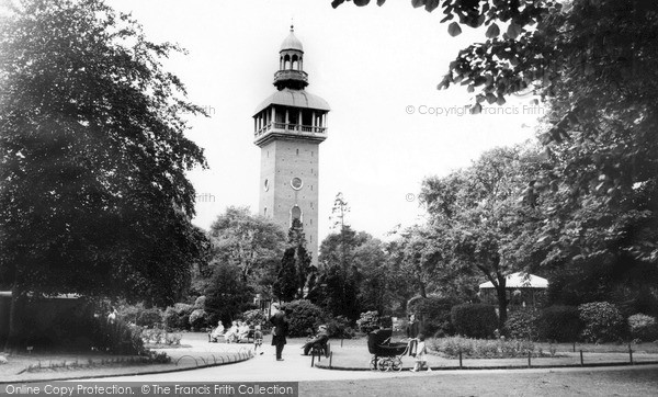 Photo of Loughborough, The Carillon Tower c.1960