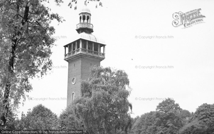 Photo of Loughborough, The Carillon Tower, Queen's Park c.1955