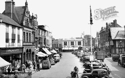 The Market Place c.1955, Loughborough