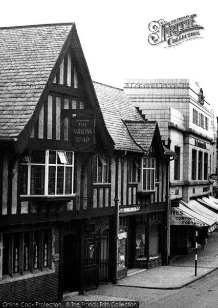 Photo of Loughborough, The Saracens Head c.1955