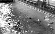 Loughborough, the Swimming Baths c1955