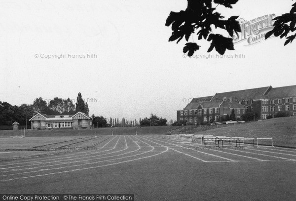 Photo of Loughborough, Training College, Running Track c.1960