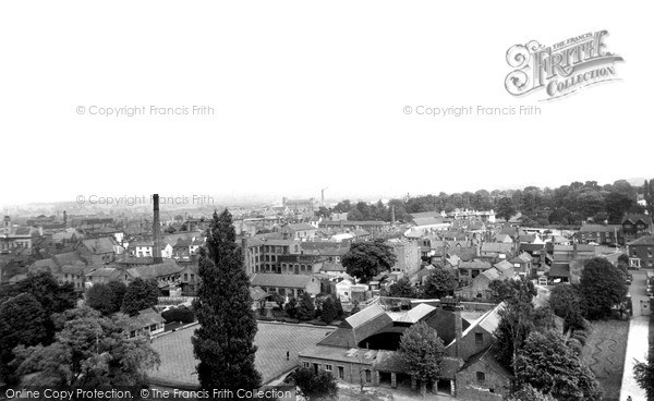 Photo of Loughborough, View South From Carillon Tower c.1955