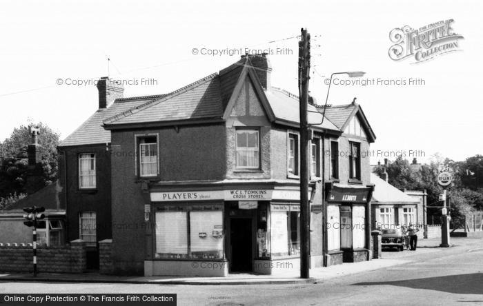 Photo of Loughor, Cross Stores c.1960