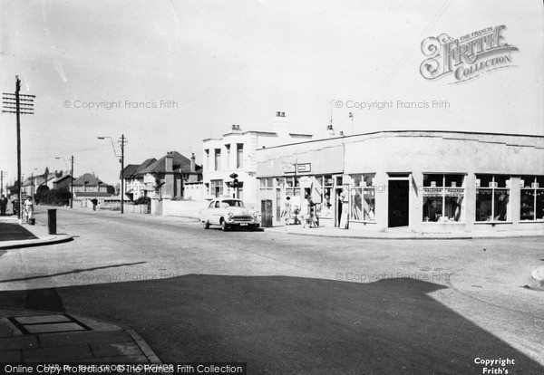 Photo of Loughor, The Cross c.1960