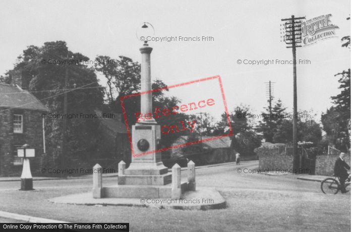 Photo of Loughor, The Monument c.1950