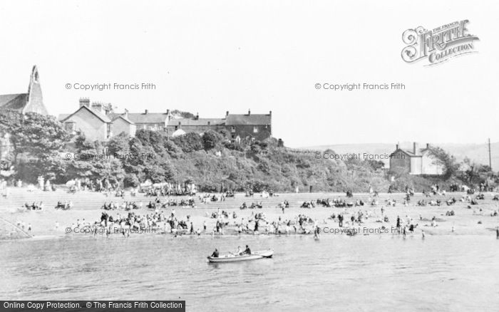 Photo of Loughor, The Sands c.1955