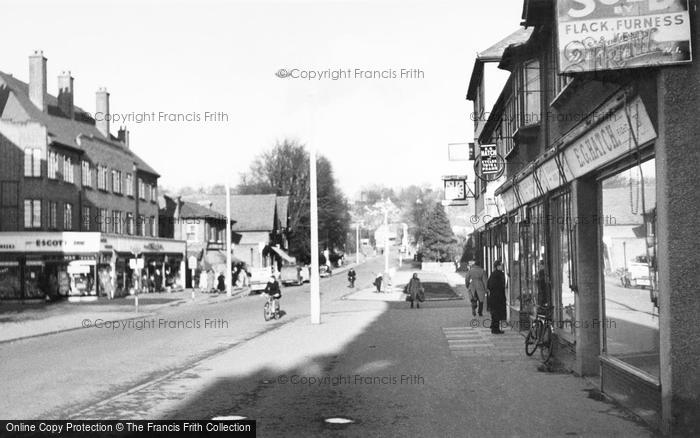 Photo of Loughton, High Road c.1955