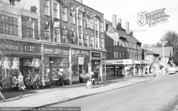 Photo of Loughton, High Street c.1955