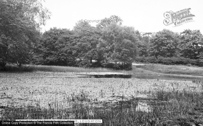 Photo of Loughton, Loughton Pond c.1955
