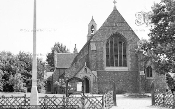 Photo of Loughton, Parish Church c.1955