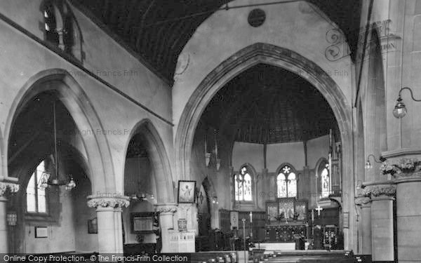 Photo of Loughton, St John's Church 1923