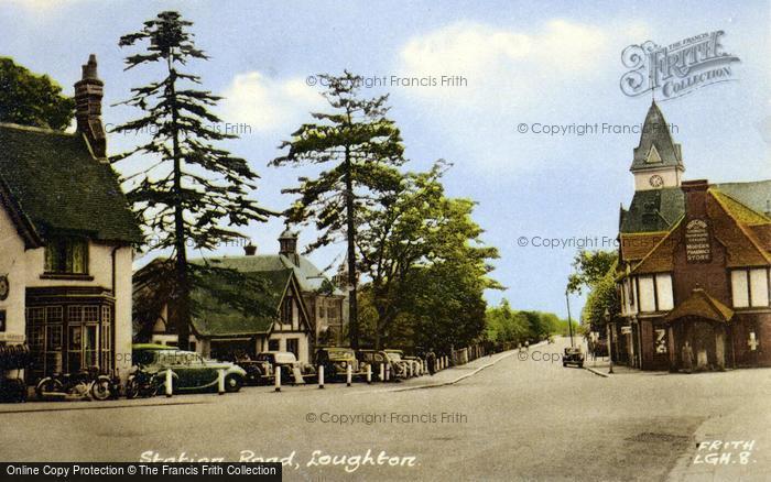 Photo of Loughton, Station Road c.1955