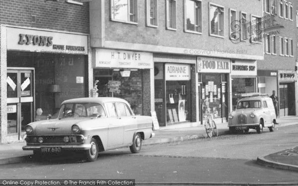 Photo of Loughton, The High Road Shops c.1960