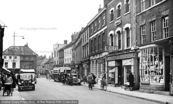 Photo of Louth, Mercer Row c1955