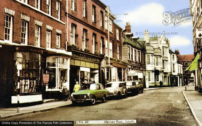 Photo of Louth, Mercer Row c.1960