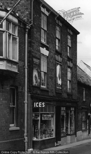 Photo of Louth, Shop In Upgate 1949
