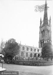 St James Church c.1955, Louth