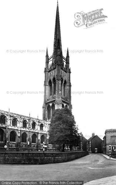 Photo of Louth, St James Church c.1955