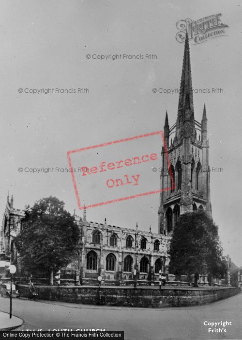 Photo of Louth, St James Church c.1955