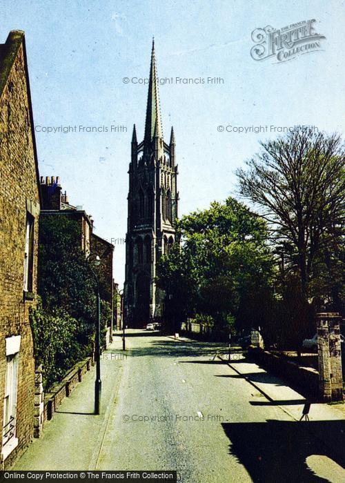 Photo of Louth, St James' Church c.1965
