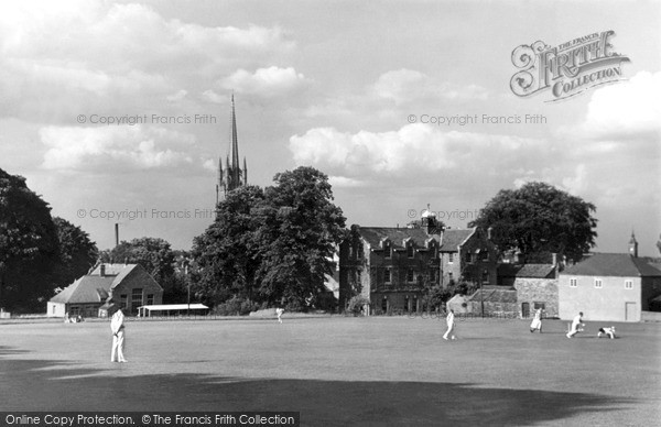 Photo of Louth, The Grammar School Playing Fields c.1955