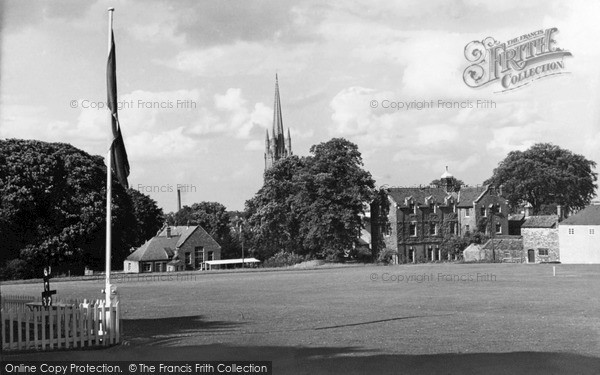 Photo of Louth, The Grammar School Playing Fields c.1955