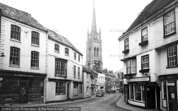 Photo of Louth, Upgate 1963