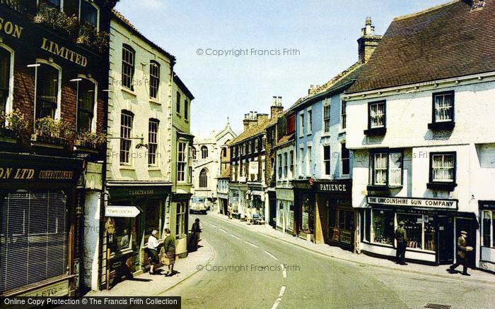 Photo of Louth, Upgate c.1965