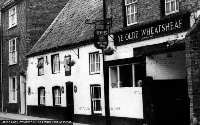 Photo of Louth, Ye Olde Wheatsheaf, Westgate c.1955